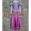 Hot sale custom made popular rapunzel dress cosplay costume